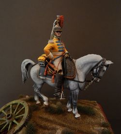 Trumpet of the 7th french cuirassier