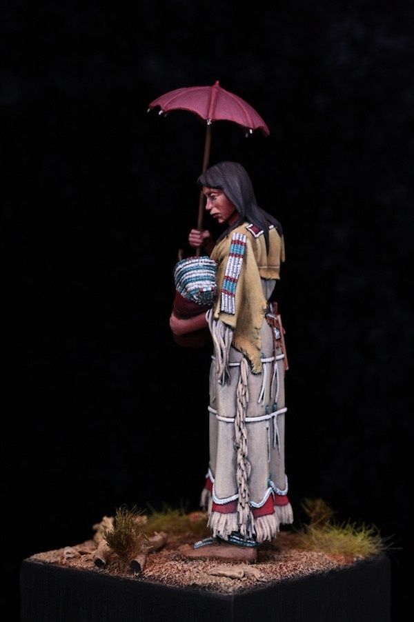 Native Cheyenne Woman