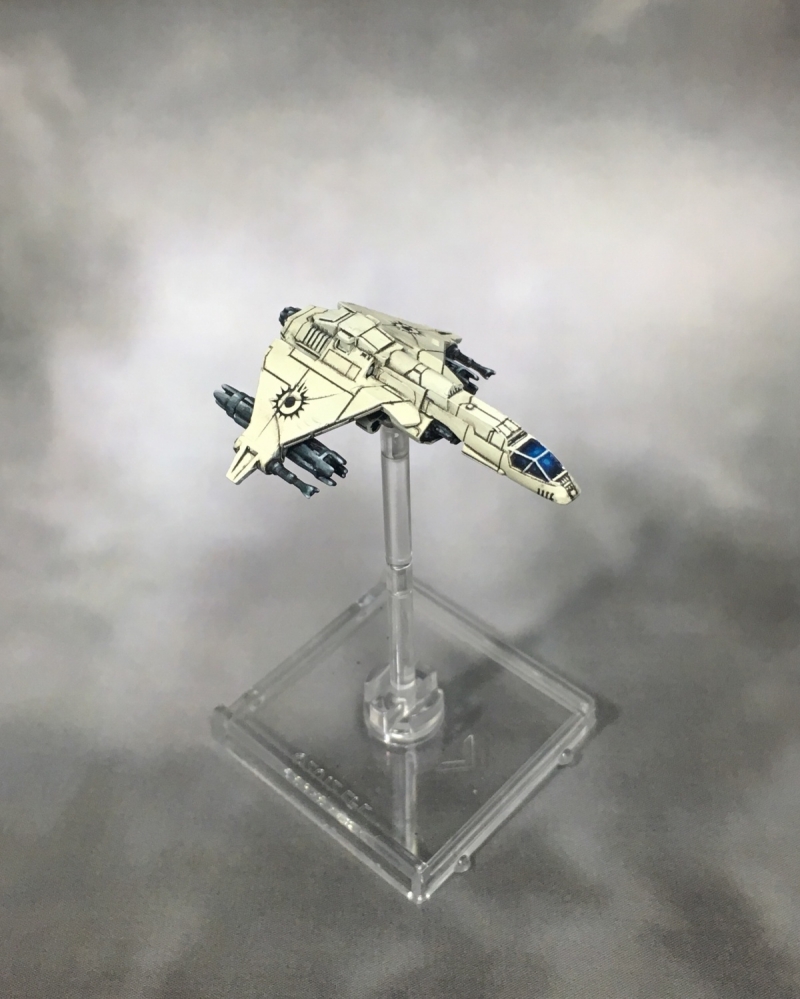 X-wing miniature Black Sun Kihraxz fighter