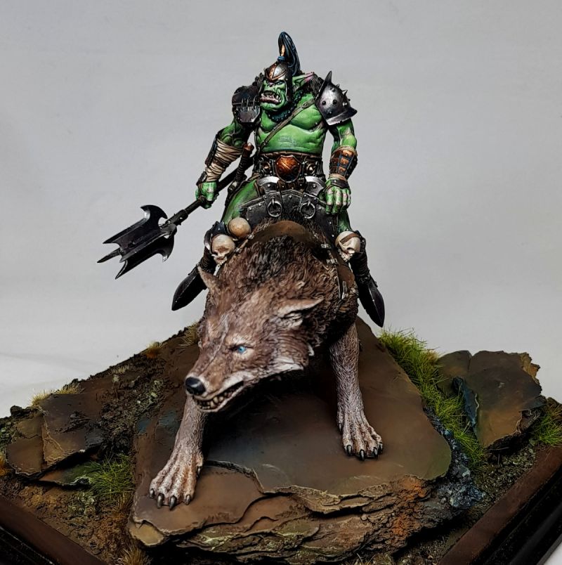 Orc on Wolf - Terrible Kids Stuff