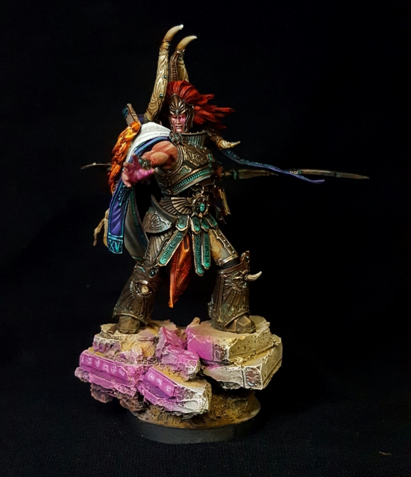 Magnus the red Primarch of the Thousand sons legion