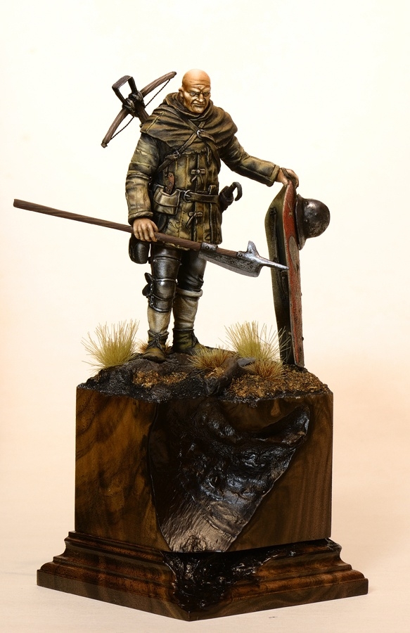 Italian mercenary.Tartar Miniatures.Sculptor Sergey Savenkov.