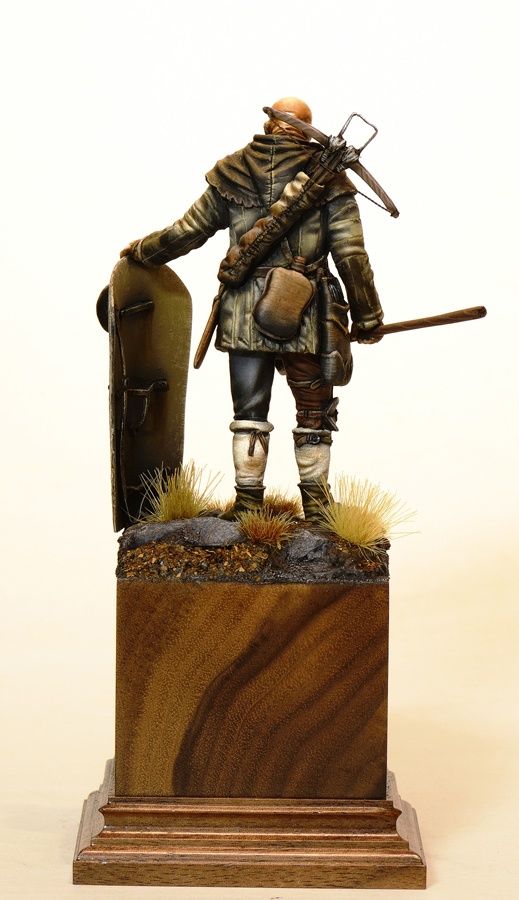 Italian mercenary.Tartar Miniatures.Sculptor Sergey Savenkov.