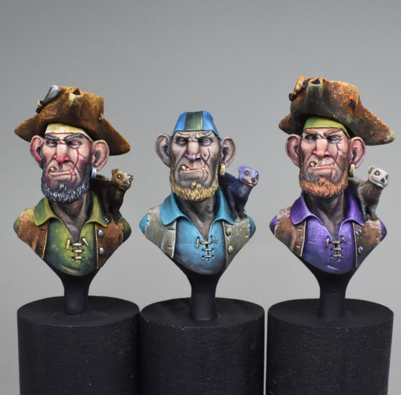 Thornely and Ratch the Pirates - FER Miniatures
