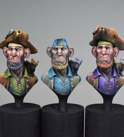 Thornely and Ratch the Pirates - FER Miniatures