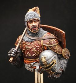 Mace on Knight, Italian Horseman, 14C