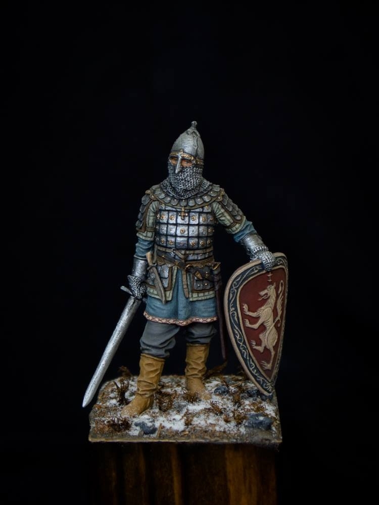 Noble Russian Warrior. XIV Century.