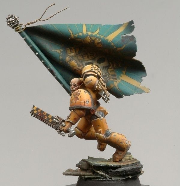 Brother Fonsel, Imperial Fists Standard Bearer