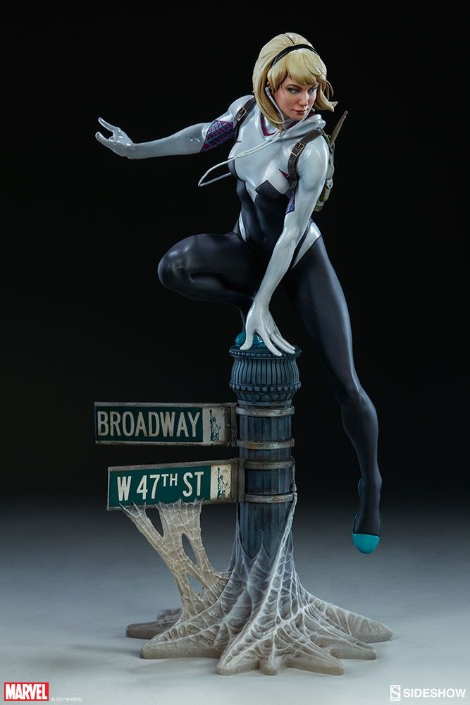 Spidergwen painted for Sideshow