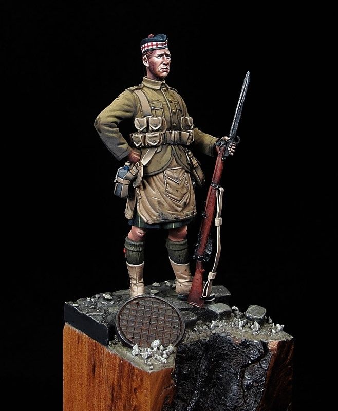 Private - 1st Battalion Gordon Highlanders, Le Cateau 1914