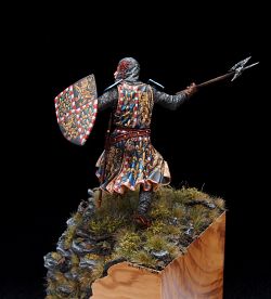 Hundred Years’ War, french knight, 75 mm