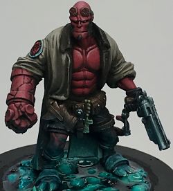 Hellboy In The Swamp Of Lost Souls