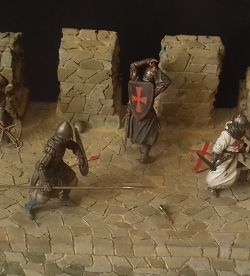 The Templars Under siege.