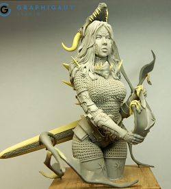 Mina, Dragon Hunter (1/9 large bust)
