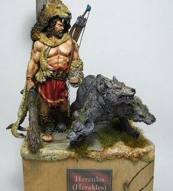 Hercules (Herakles) and Cerberus