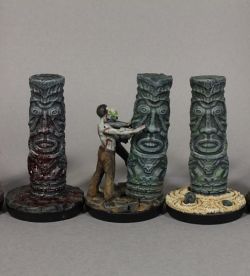 Corrupted idols, marker for Malifaux