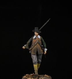 English Civil War Musketeer 1651