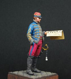 French Hussar Officer 1871