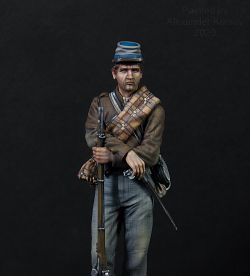 Confederate soldier American civil war