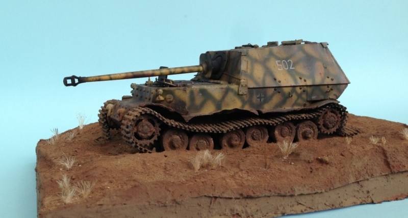 “Left at Kursk” my first diorama