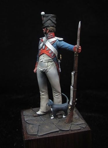 Spanish Cadet, 1808 .Cadete de la Real Escuela Naval de Murcia