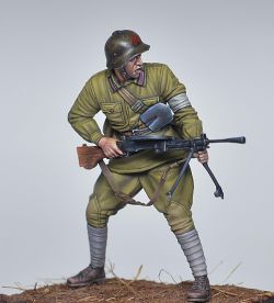 Red Army machine gunner