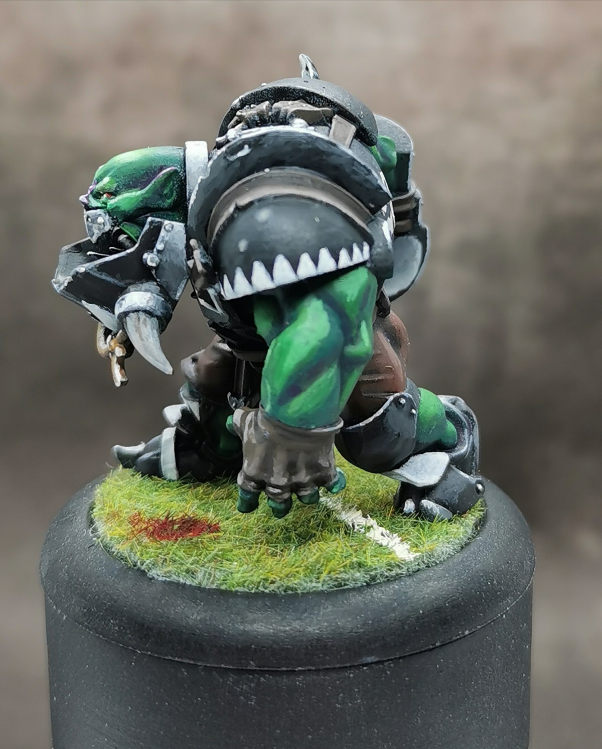 Black Ork Blood Bowl By Jvick Putty Paint