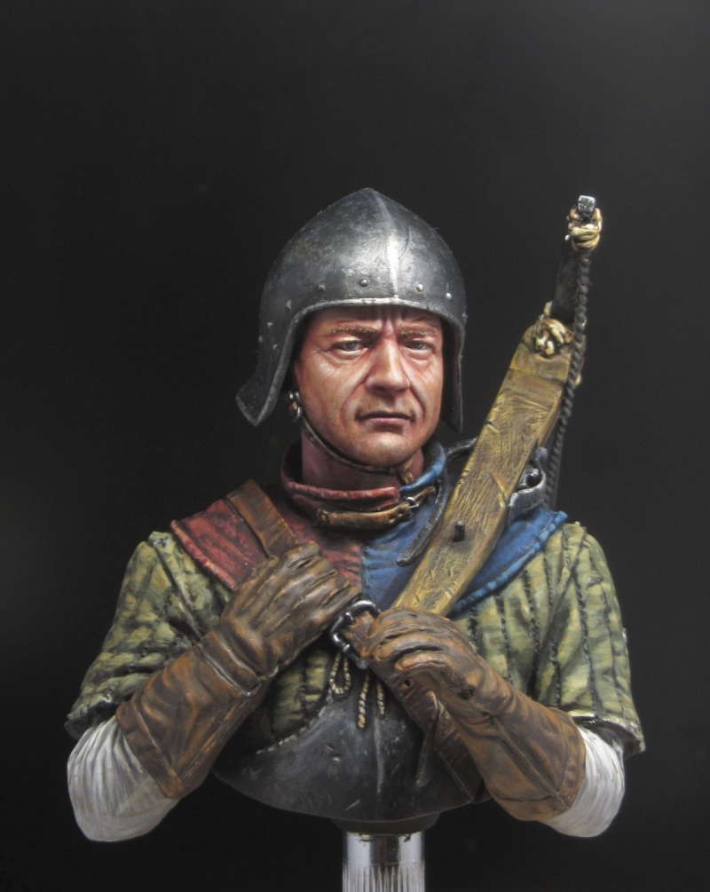 Medieval Crossbowman by Legion Miniatures As part of a friendly battle