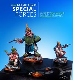 IMPERIAL GUARD SPECIAL FORCES: Ogryn Manfred Von Lefthoffen & Prussian Dwarfs