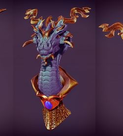 Dragon Bust Miniature
