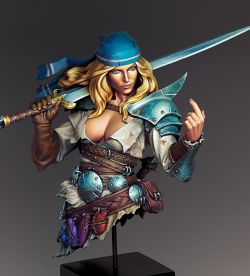 Alaana The Bloody Blade Bust