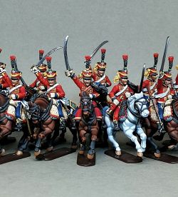 French Hussars.6th regiment.
