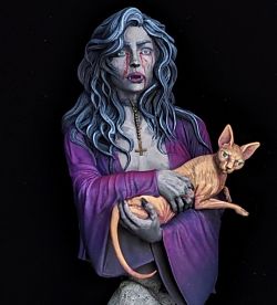 Vampire and her cat
