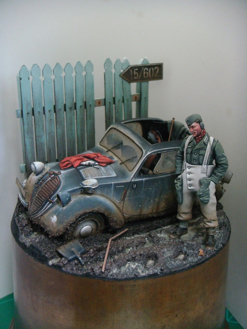 1/35th scale, Tamiya German Simca 5, Eastern Front.