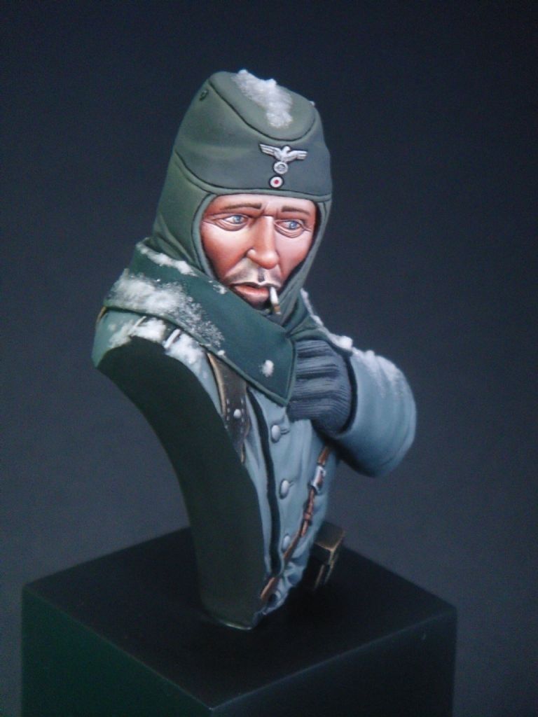 GRX Diffusion 1/12th scale German Wehrmacht Bust, Eastern Front.