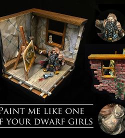 Paint me like one of your dwarf girls