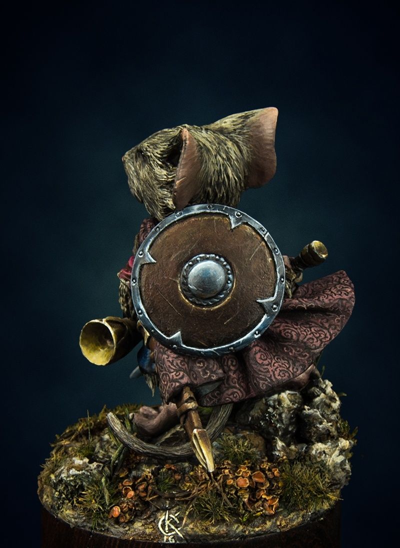 Boromouse - warrior of Mouse Thirith (Tail Brotherhood)