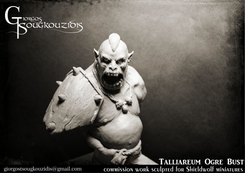 Talliareum Ogre Bust