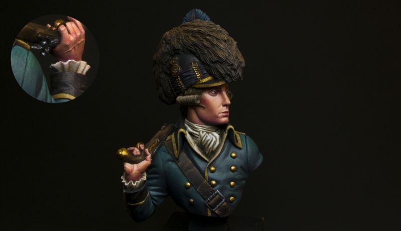 Tarleton’s Legion Officer, Charleston, 1780