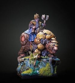 Scibor Dwarf king on bear