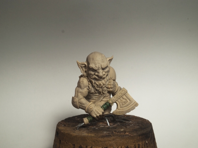 Gnome warrior - 1/12 Dungeon Madness bust