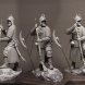 Russian musketeer times of Ivan the Terrible. 54 mm.