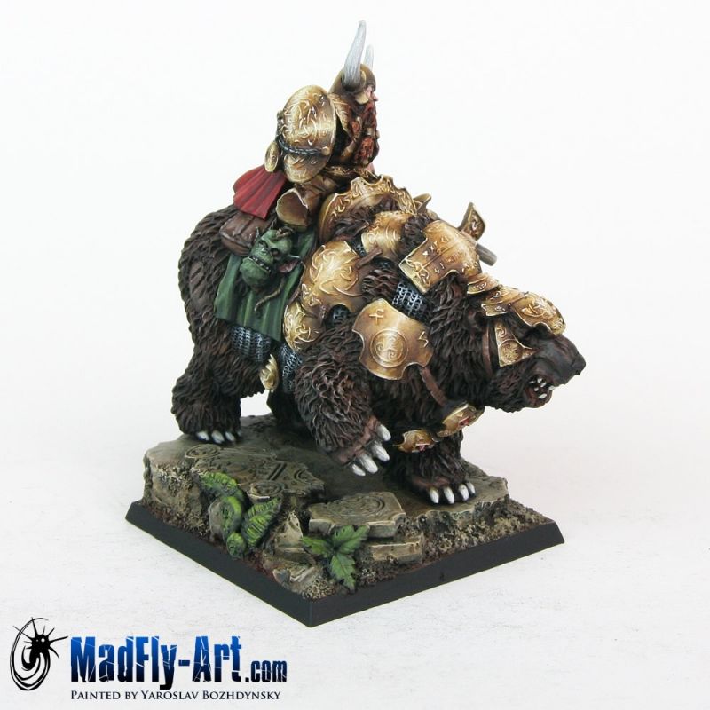 Dwarf Warrior on War Bear
