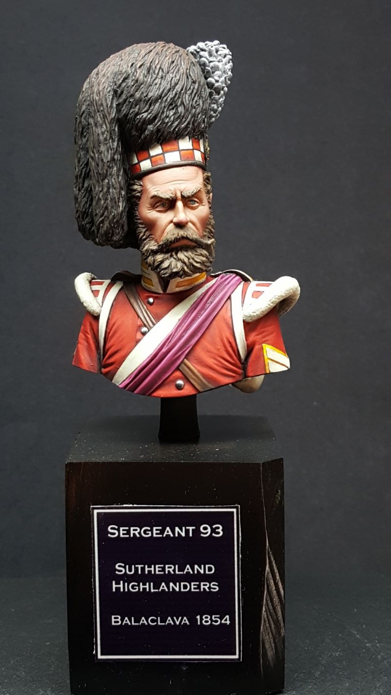 Sergeant 93 Shuterland Highlanders 1854