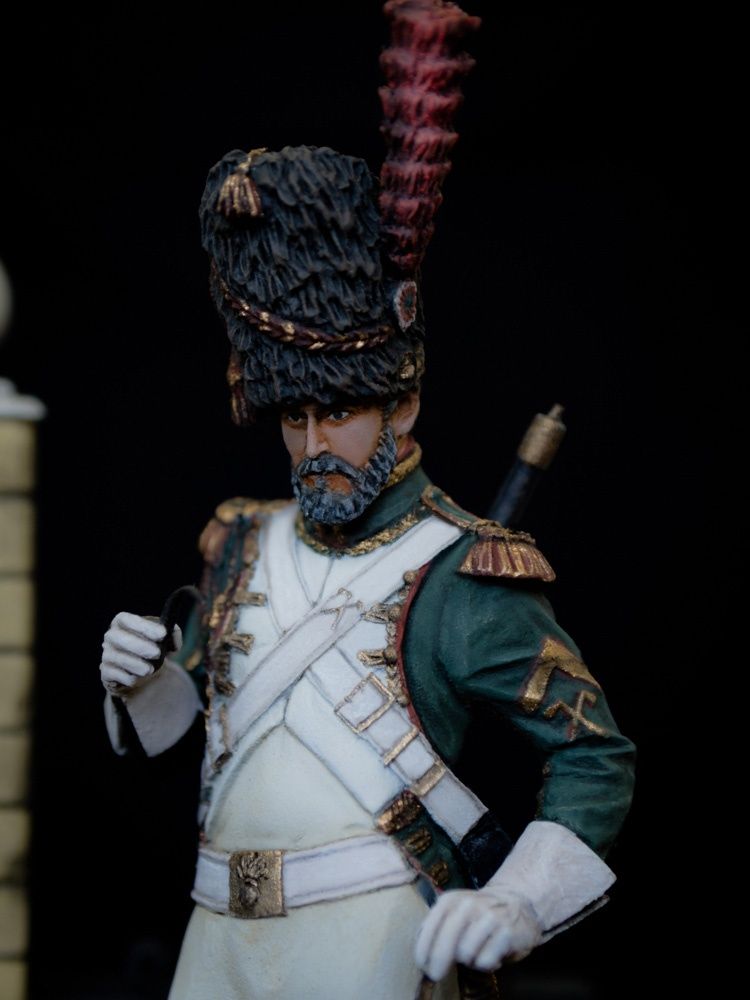 Sapper of the Dragoons of the Guard. France. 1812 year.