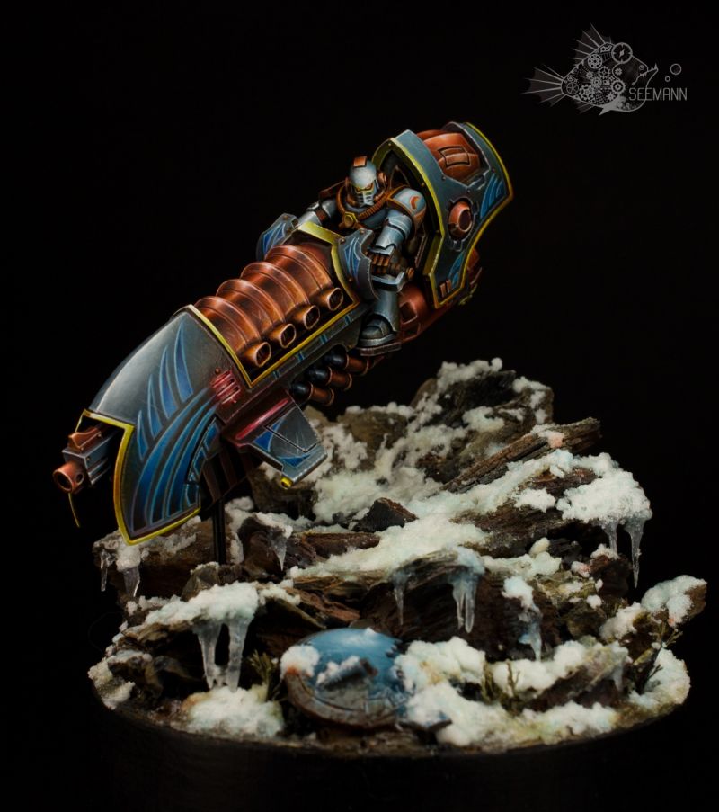 Space Wolves Jetbike.