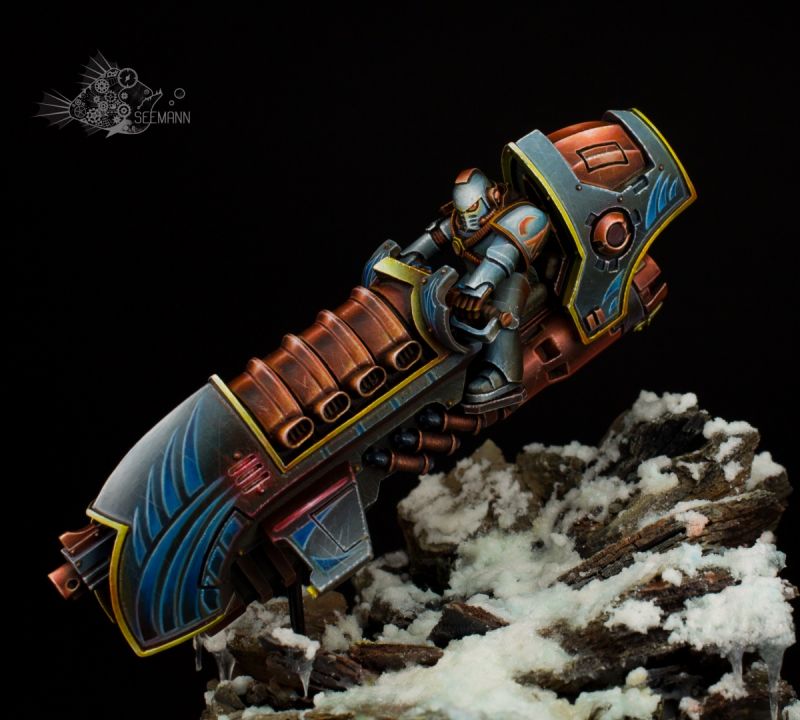 Space Wolves Jetbike.