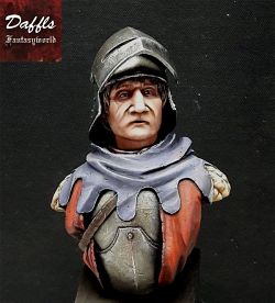 Hussite Man at Arms - Bust