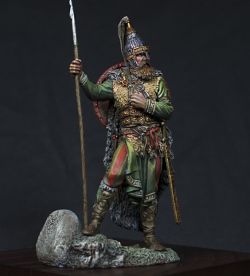 Barbarians Slavic Warrior, VII century A.D.