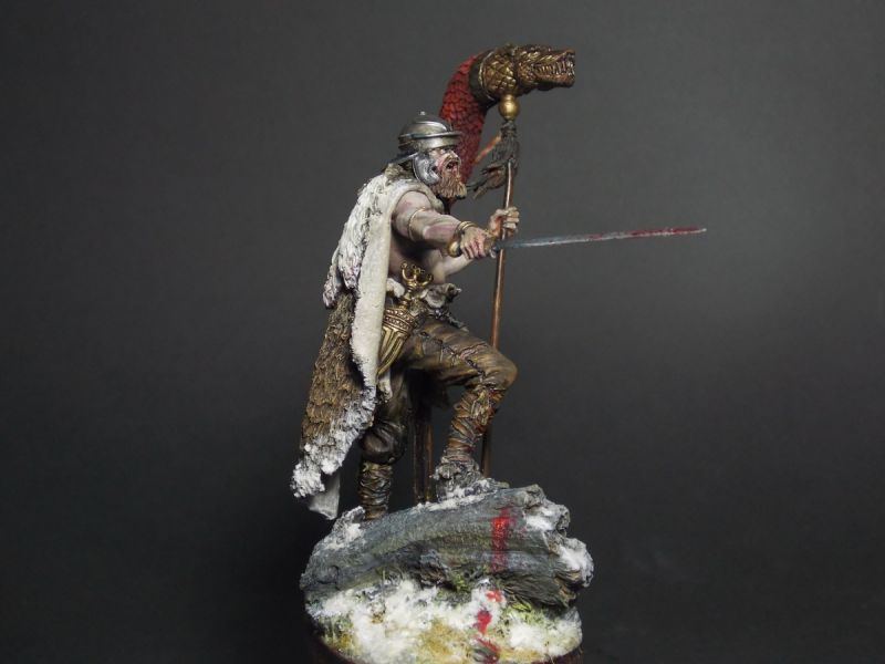 Ancient German warrior